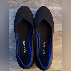 Rothy’s The Flat Black Size 8